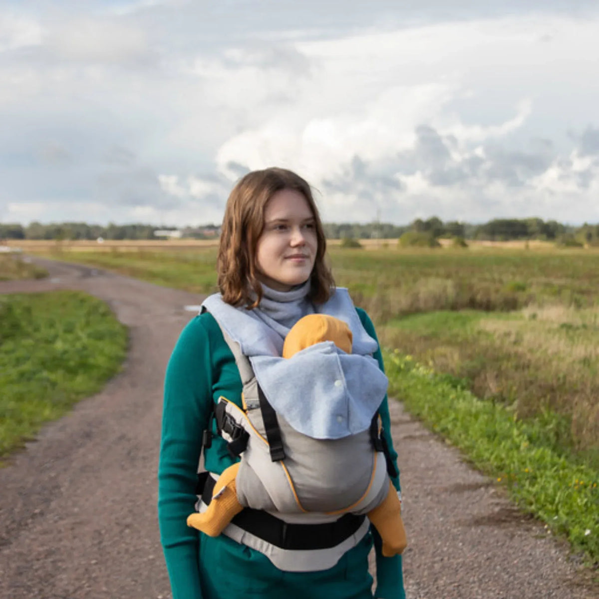 MaM Schlauchschal Double Dickey Silver Cloud - Girasol GbR